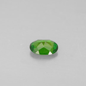 0,23 ctw natürlicher grüner Chromdiopsid, Oval Schliff, VS