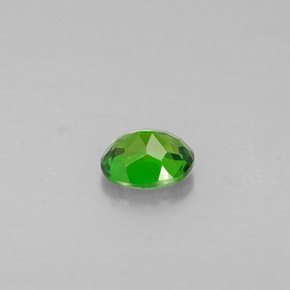 0,29 ctw natürlicher grüner Chromdiopsid, Oval Schliff, VS