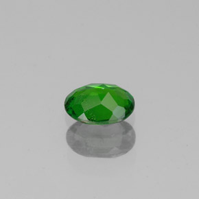 0,35 ctw natürlicher grüner Chromdiopsid, Oval Schliff, VS-SI
