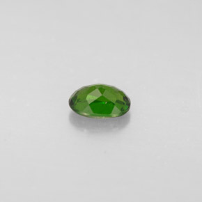 0,32 ctw natürlicher grüner Chromdiopsid, Oval Schliff, VS