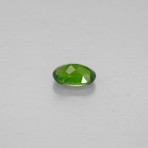 0,26 ctw natürlicher grüner Chromdiopsid, Oval Schliff, VS