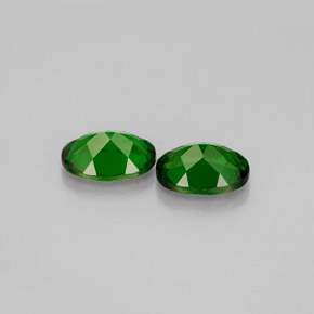  ct natürliche grüner Chromdiopsid-Edelsteine, Oval Schliff, VS