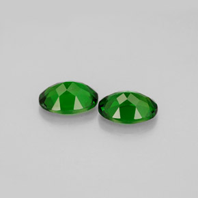  ct natürliche grüner Chromdiopsid-Edelsteine, Oval Schliff, VS