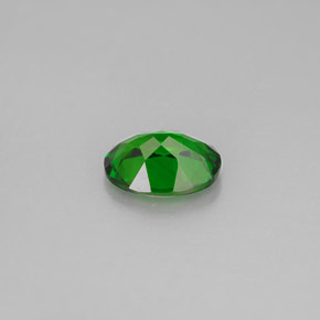 1,14 ctw natürlicher grüner Chromdiopsid, Oval Schliff, VS