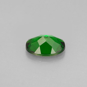 0,80 ctw natürlicher grüner Chromdiopsid, Oval Schliff, VS
