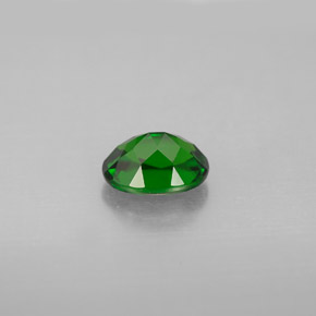 0,98 ctw natürlicher grüner Chromdiopsid, Oval Schliff, VS