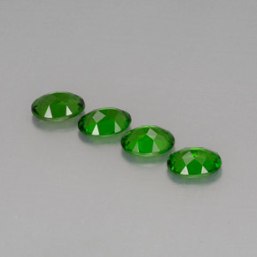  ct natürliche grüner Chromdiopsid-Edelsteine, Oval Schliff, VVS-VS