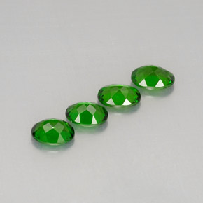  ct natürliche grüner Chromdiopsid-Edelsteine, Oval Schliff, VVS-VS