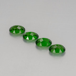  ct natürliche grüner Chromdiopsid-Edelsteine, Oval Schliff, VVS-VS