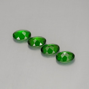  ct natürliche grüner Chromdiopsid-Edelsteine, Oval Schliff, VVS-VS