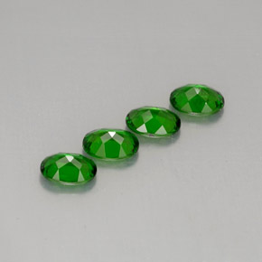  ct natürliche grüner Chromdiopsid-Edelsteine, Oval Schliff, VVS-VS