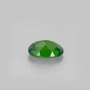 0,87 ctw natürlicher grüner Chromdiopsid, Oval Schliff, VS-SI
