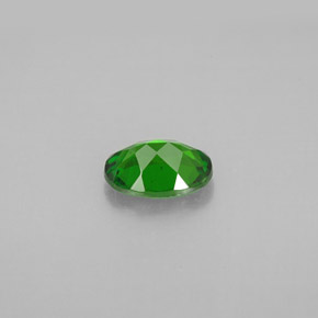 0,87 ctw natürlicher grüner Chromdiopsid, Oval Schliff, VS-SI