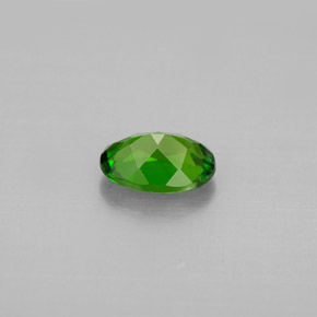 0,86 ctw natürlicher grüner Chromdiopsid, Oval Schliff, VVS-VS