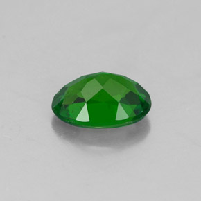 0,82 ctw natürlicher grüner Chromdiopsid, Oval Schliff, VS-SI