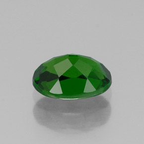 0,92 ctw natürlicher grüner Chromdiopsid, Oval Schliff, VVS