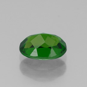 0,91 ctw natürlicher grüner Chromdiopsid, Oval Schliff, VS-SI