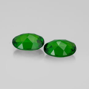  ct natürliche grüner Chromdiopsid-Edelsteine, Oval Schliff, VS