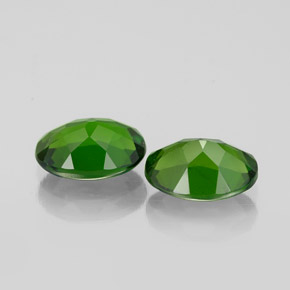  ct natürliche grüner Chromdiopsid-Edelsteine, Oval Schliff, VS