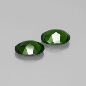  ct natürliche grüner Chromdiopsid-Edelsteine, Oval Schliff, VS