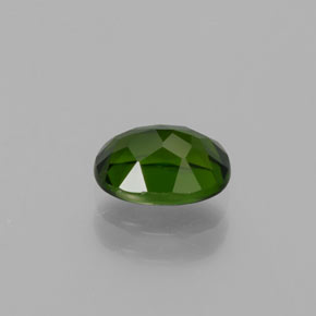 1,05 ctw natürlicher grüner Chromdiopsid, Oval Schliff, VS