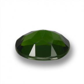 2,09 ctw natürlicher grüner Chromdiopsid, Oval Schliff, VS