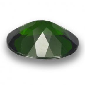 3,60 ctw natürlicher grüner Chromdiopsid, Oval Schliff, VS