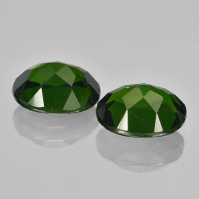  ct natürliche grüner Chromdiopsid-Edelsteine, Oval Schliff, VS