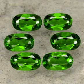 1,52 ct natürliche grüner Chromdiopsid-Edelsteine, Oval Schliff, VS