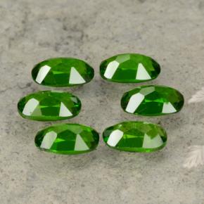 1,52 ct natürliche grüner Chromdiopsid-Edelsteine, Oval Schliff, VS