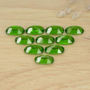 2,50 ct natürliche grüner Chromdiopsid-Edelsteine, Oval Schliff, VS