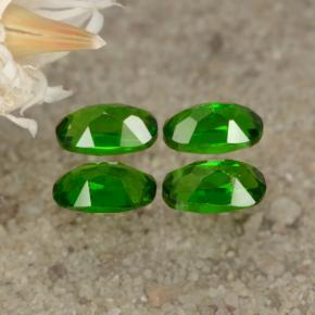 1,11 ct natürliche grüner Chromdiopsid-Edelsteine, Oval Schliff, VS
