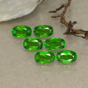 1,48 ct natürliche grüner Chromdiopsid-Edelsteine, Oval Schliff, VS-SI