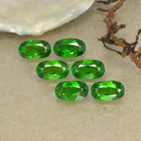 1,63 ct natürliche grüner Chromdiopsid-Edelsteine, Oval Schliff, VS-SI