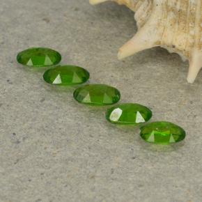 1,12 ct natürliche grüner Chromdiopsid-Edelsteine, Oval Schliff, VS