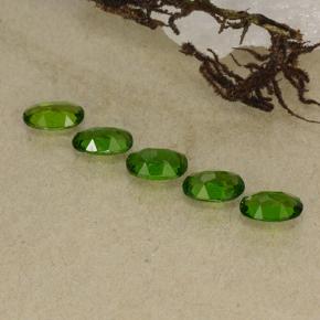 1,18 ct natürliche grüner Chromdiopsid-Edelsteine, Oval Schliff, VS