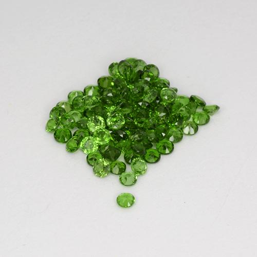 2,55 ct natürliche grüner Chromdiopsid-Edelsteine, Rundschliff, VS