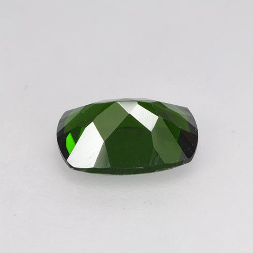 1,36 ctw natürlicher grüner Chromdiopsid, Kissenschliff, VS