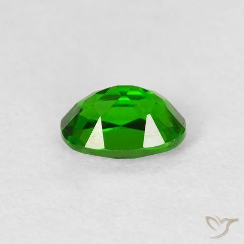 9,17 ctw natürlicher Helles Waldgrün Chromdiopsid, Oval, VS
