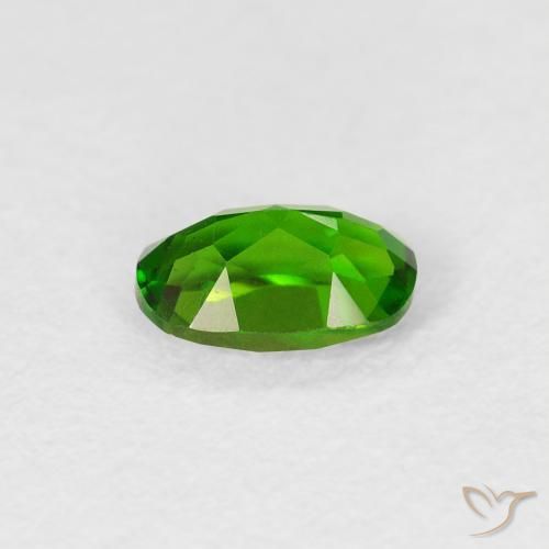 9,17 ctw natürlicher Helles Waldgrün Chromdiopsid, Oval, VS