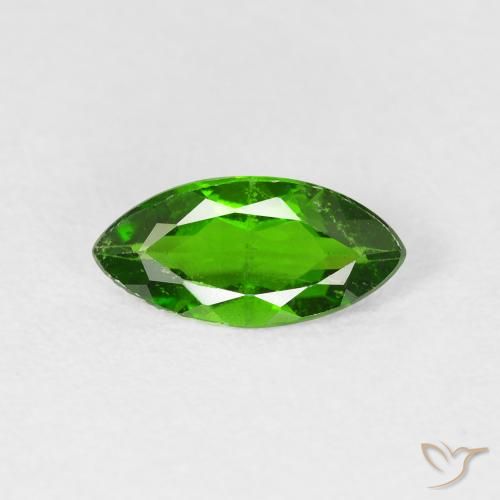 0.97ct Natürlicher Medium Dark-Green Chromdiopsid, Marquise, VS-SI
