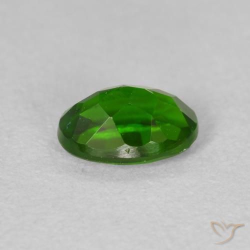 9,17 ctw natürlicher Medium Dark-Green Chromdiopsid, Oval, VS