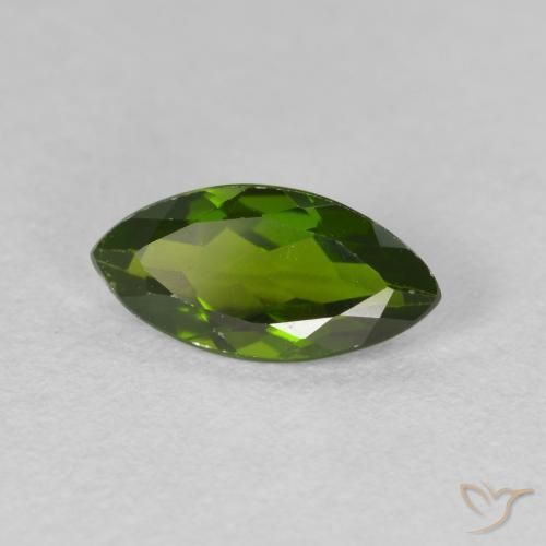9,17 ctw natürlicher Medium Dark-Green Chromdiopsid, Marquise, VS