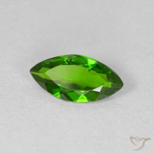 9,17 ctw natürlicher Medium Dark-Green Chromdiopsid, Marquise, VS