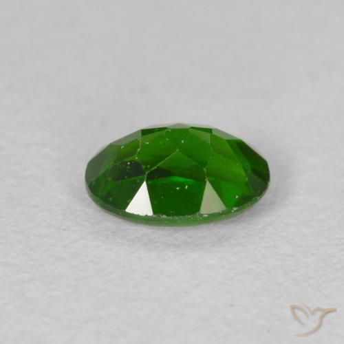 9,17 ctw natürlicher Helles Waldgrün Chromdiopsid, Oval, VS