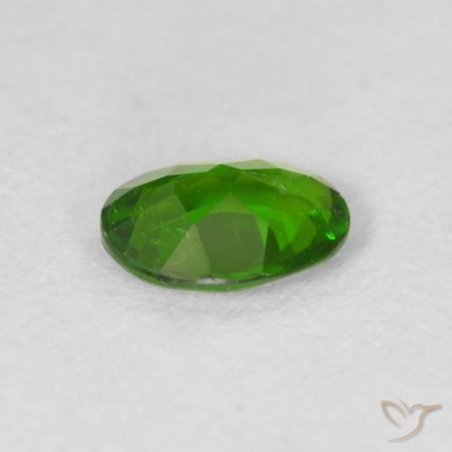 9,17 ctw natürlicher dunkelgrün Chromdiopsid, Oval, VS