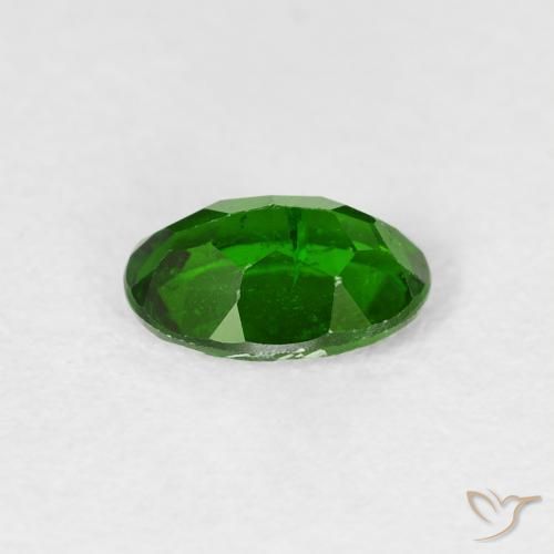 9,17 ctw natürlicher dunkelgrün Chromdiopsid, Oval, VS-SI
