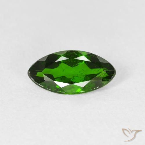 1.17ct Natürlicher Helles Waldgrün Chromdiopsid, Marquise, VS-SI
