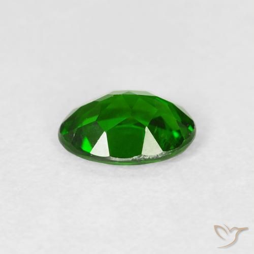 9,17 ctw natürlicher Helles Waldgrün Chromdiopsid, Oval, VS
