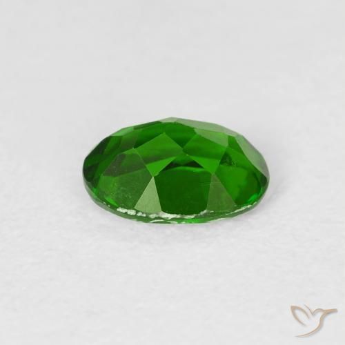 9,17 ctw natürlicher Helles Waldgrün Chromdiopsid, Oval, VS